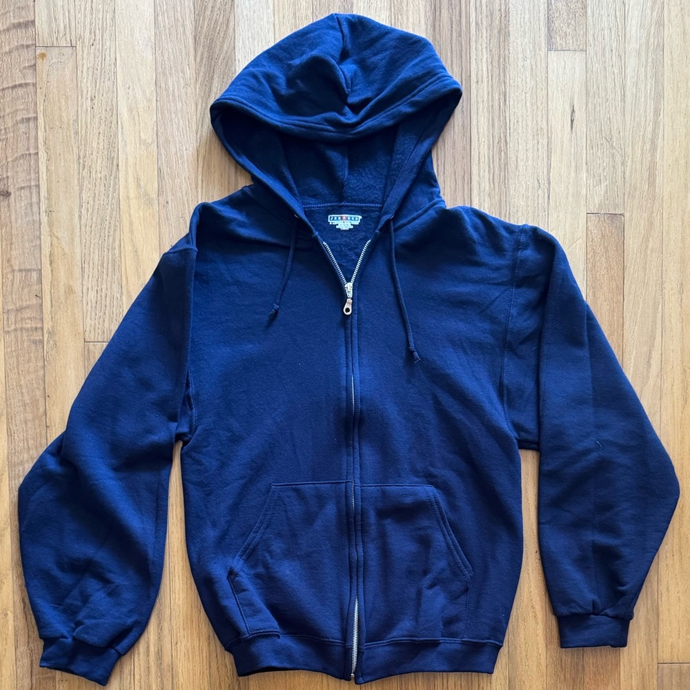 Jerzees Russel Brand Zip Up Hoodie Small